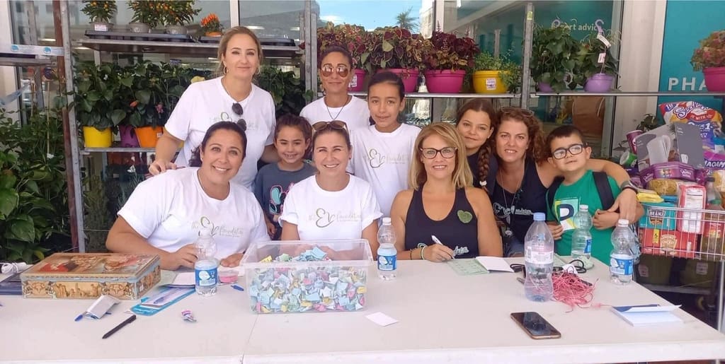 Foundation charity event outside Morrisons