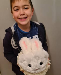 easter bunny easter egg