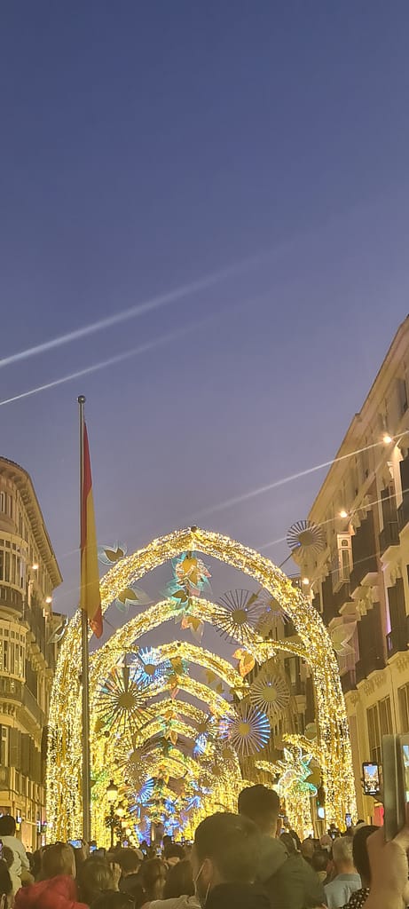 Malaga's Magical Christmas Lights