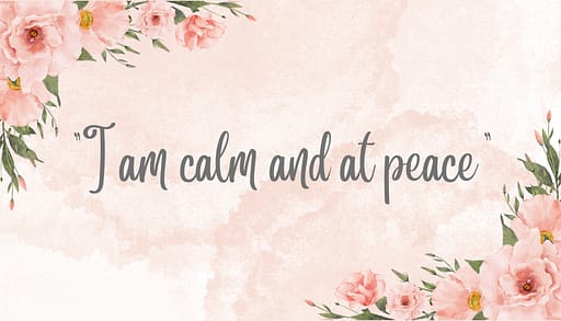 Affirmations For Inner Peace