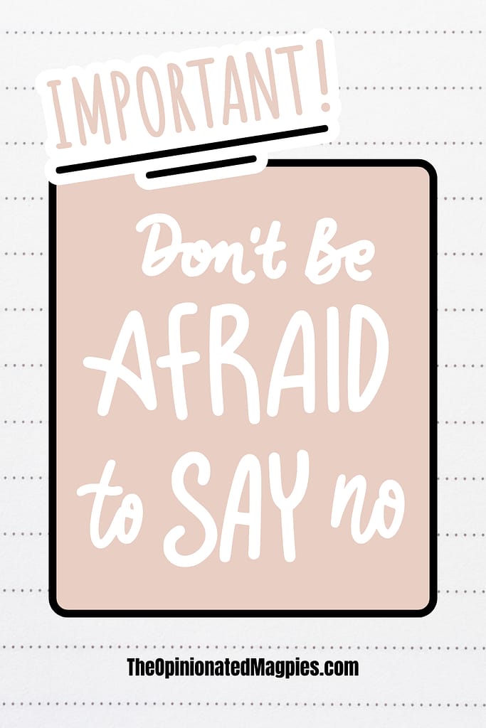 Learn To Say No Instead Of Yes