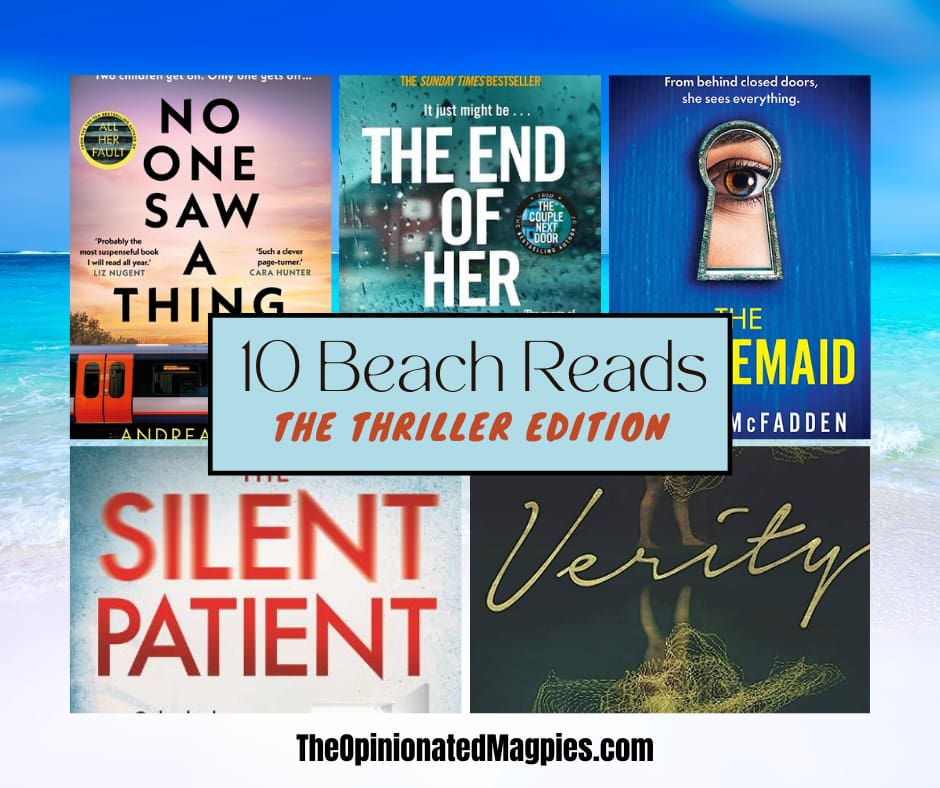 10 Beach Reads - The Thriller Edition