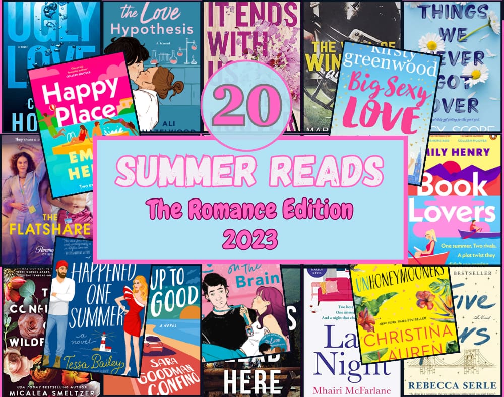 20 Summer Romance Reads 2023 - The Opinionated Magpies